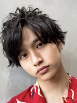 オースティン 門前仲町(AUSTIN)&nbsp;ビジネスツーブロックOK★かき上げトランクスヘアくせ毛風パーマ