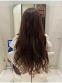 レッドブラウンカラー