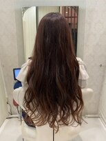 アース 泉中央店(HAIR&MAKE EARTH) レッドブラウンカラー