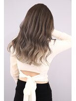 オズ 郡山桑野店(OZ)&nbsp;《OZ田中》黒染め履歴からバレイヤージュカラー#外国人風カラー