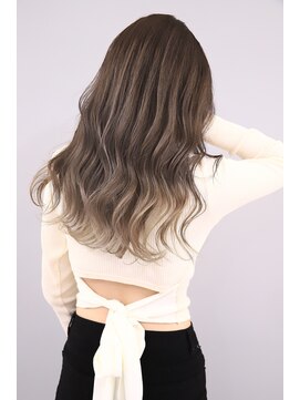 オズ 郡山桑野店(OZ) 《OZ田中》黒染め履歴からバレイヤージュカラー#外国人風カラー