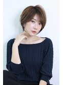 ナチュラル美髪ショート