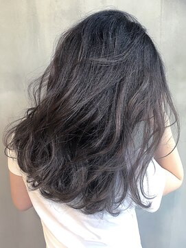 ブラン 広島八丁堀(Blanc) 【Blanc/広島】パープルグレージュ＿＿バレイヤージュ