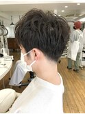MEN'S HAIR センターパート サイドパート 韓国マッシュ
