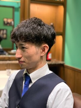 ヒロギンザ 八重洲店(HIRO GINZA) かき上げニュアンスマッシュサイドパート韓国マッシュフェード