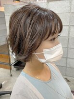 ルーファス 恵比寿 渋谷(Ruufus) 無造作エアリーショートボブ【Ruufus恵比寿渋谷】