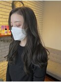 ニュアンスヘア オリーブグレージュ