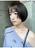 【BEAT &nbsp;S】黒髪/ダークアッシュ/レイヤー/ショート／名古屋栄