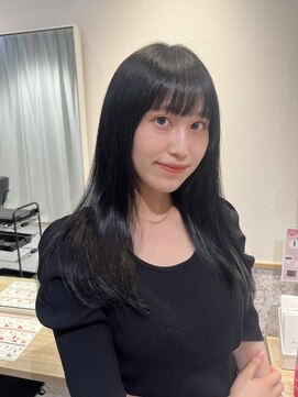 ゼストソエル(ZEST soell) ブルーブラックでトーンダウン！