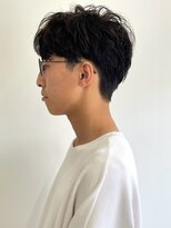 ラギッド 大野城店(RUGGED)&nbsp;刈り上げショート　ナチュラルパーマ　簡単スタイリング