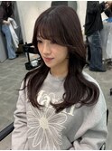 韓国ヘア/顔周り/くびれヘア/ヨシンモリ/宮田里穂