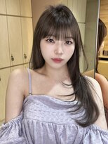 グロー 大宮(GLROW)&nbsp;似合わせカットメルティカラーフェミニンロングマロンベージュ