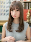 グレイアッシュ黒髪前下がりエアストレートc6浦和20代30代40代