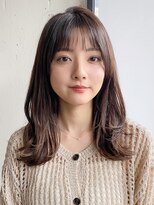 エトラ 渋谷店(etora)&nbsp;小顔 美髪 レイヤーカット イメチェン ワイドバング"