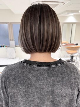 ジルブラン 京都(JIL BLAN) ハイライトバレイヤージュダブルカラーケアブリーチ20代30代