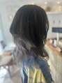 オーブ ヘアー ラルム 天文館通店(AUBE HAIR larme)&nbsp;ウルフレイヤーにインナーカラーでよりニュアンスを