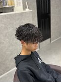 波巻きスパイラルパーマ