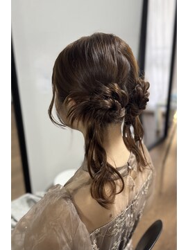 ティアラ 栄(TIARA) 名古屋★栄/結婚式お呼ばれくらげヘア◎二次会/ヘアセット