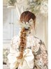 【夏祭り】浴衣レンタル＋浴衣着付け＋ヘアセット12100円