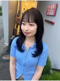 レイヤー＆暗髪