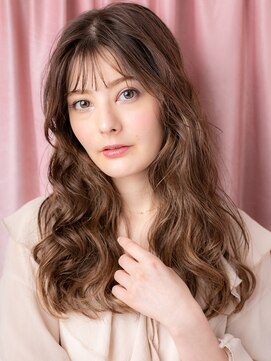 カバーヘア ブリス 戸田公園西口店(COVER HAIR bliss) エアタッチバレイヤージュ大人巻きウェーブY戸田公園20代30代