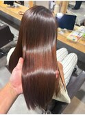 縮毛矯正×ロングヘア