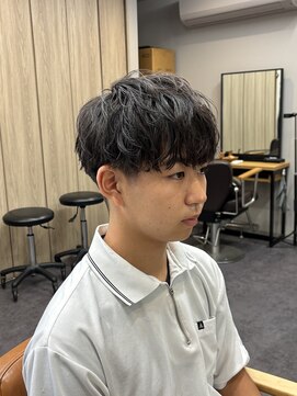 マーレ 宇部高校前店(MARE) シャドウパーマ風