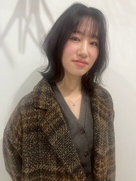 くびれヘア 韓国風ヘア 透明感カラー レイヤー 髪質改善 20代