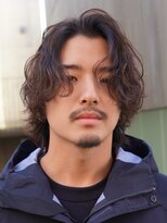 フィフス(fifth) 原宿センターパートウルフカットスパイラルパーマグランジヘア