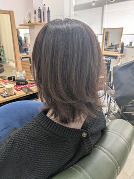 パラッチ 豊中店(Palacchi) 白髪比率30％☆透明感のあるグレージュカラー×ボブレイヤー