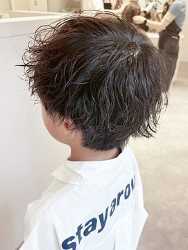 バトン(BATON) シャドウパーマ/キッズカット/キッズカット/ツイスパ