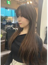 ヘアーサロン アウラ(hair salon aura)&nbsp;【aura】顔まわりカット/小顔カット/顔まわりレイヤー