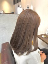 リドルヘアー 石井町店(Riddle HAIR)&nbsp;ミディアムベージュ♪