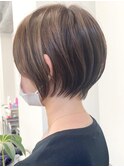 ミルクティーベージュダブルカラーインナーカラーケアブリーチ