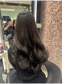 コテ巻きパーマデジタルパーマロングロングパーマレイヤーカット