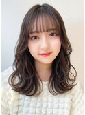 透明感髪質改善カラー◎20代30代暗髪グレージュ春カラー