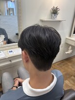 エクファ ヘア シェリル 草津 南草津店(ex-fa hair cherir)&nbsp;ワンホンレイヤー/ミルクティーブロンド/ダークブルー/南草津