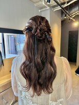 ジュベ(juve.) 大分ヘアセットお呼ばれダウンスタイル
