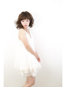 オーバーキャプテンネイキッド(OVER CAPTAIN NAKED) ガーリー♪ふわミディ♪ホワイト　「出張撮影名古屋編」ver.02