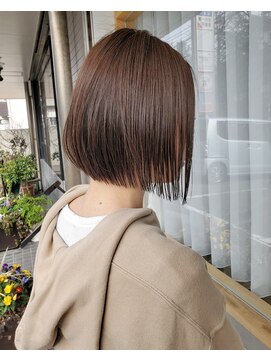 メルク(merc.) ブルージュボブ☆前下がり切りっぱなしボブ 20代30代40代