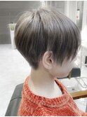 20代30代40代大人かわいい小顔ひし形ショートボブネオウルフ