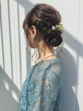 スティードトーキョー(Steed Tokyo) party chignon × flower acce【Steed/立川】