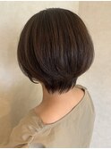 大人キレイなスッキリショートボブ