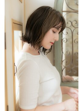 ハイル(Heil) 【Heil】 ロブヘア/ホワイトミルクティー/大人かわいい/池袋