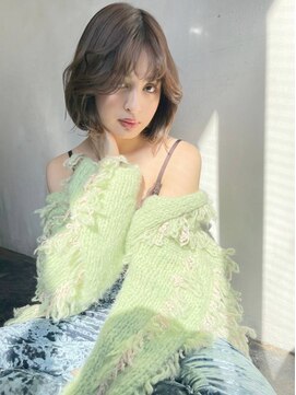 エクー(ECOO) 『　　タッセルボブ　×   ワンホンブラウン　　』