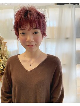 アミュー(amiu) ベリーショートピンク