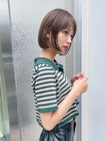 ムード カナザワ(mood kanazawa) ダブルケアカラーボブ☆/シアーカラー