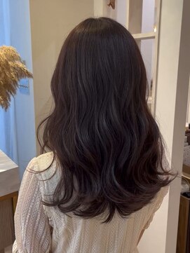 アンド ラ ブランシュ(&.La Blanche) 美髪のススメ/ネビージュ/ホワイトグレージュ/こなれミディ/大宮