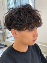 フィフス 名駅(fifth) 波巻きツイストスパイラルツーブロック束感マッシュメンズパーマ