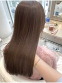 地毛風縮毛矯正/巻ける縮毛矯正/トリートメント/ショコラカラー